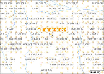 map of Thieneggberg