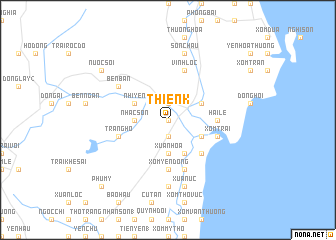 map of Thiện K