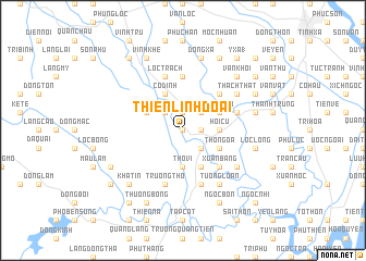 map of Thiên Linh Ðoài