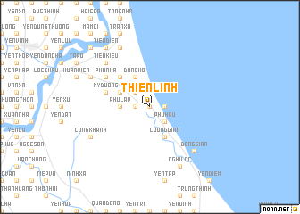 map of Thien Linh