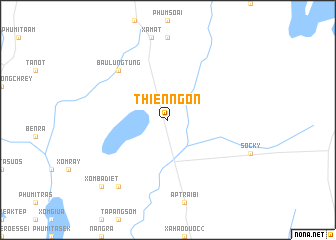 map of Thiện Ngôn