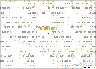 map of Thierberg