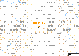 map of Thierberg