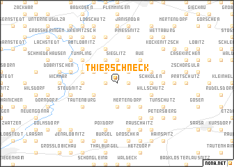 map of Thierschneck