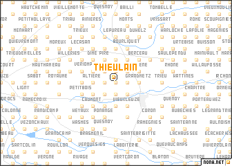 map of Thieulain