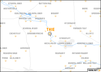 map of Thie