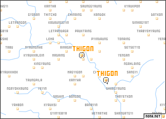 map of Thigon