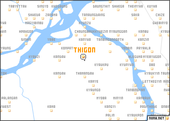 map of Thigon