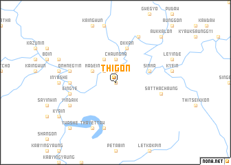 map of Thigon