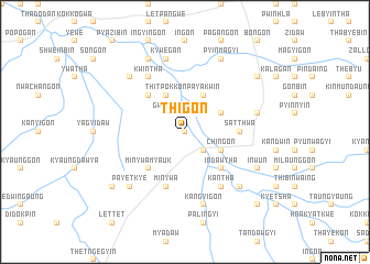 map of Thigon