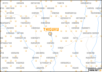 map of Thiguku
