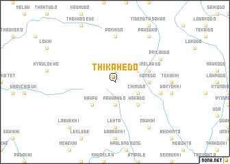 map of Thikahedo