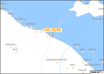 map of Thilogne