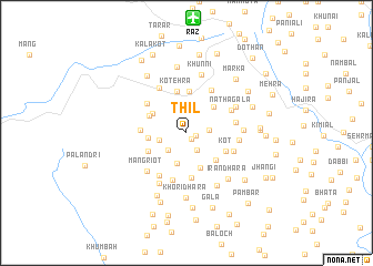 map of Thil