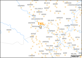 map of Thil