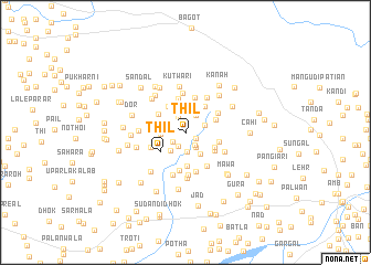 map of Thil