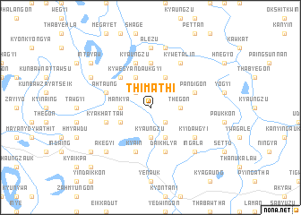 map of Thimathi