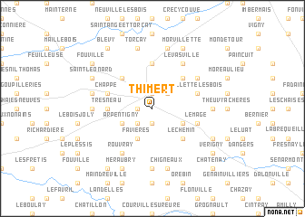 map of Thimert