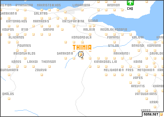 map of Thimiá