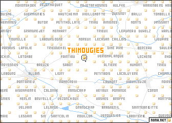 map of Thimougies