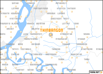 map of Thinbangon