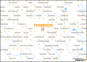 map of Thinbangon