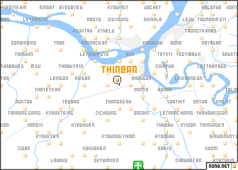 map of Thinban