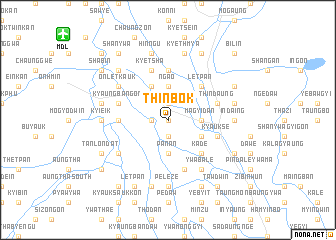 map of Thinbok