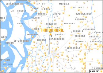 map of Thind Khurd