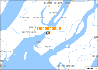 map of Thingangale