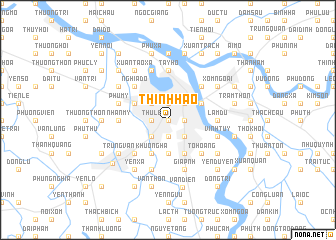 map of Thịnh Hào