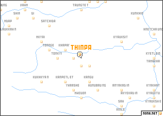 map of Thinpa