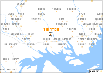 map of Thin Tam