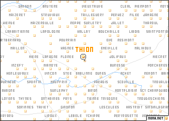 map of Thion