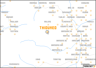 map of Thiou Méo