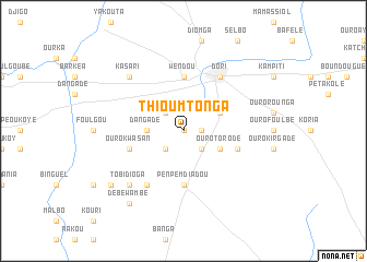 map of Thioumtonga