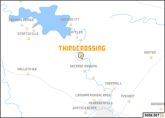 map of Third Crossing