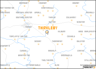 map of Thirkleby