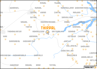 map of Thirpāl