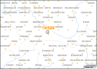 map of Thisóa