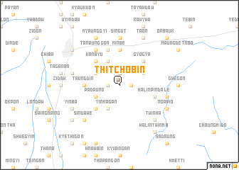 map of Thitchobin