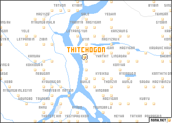 map of Thitchogon