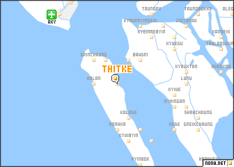 map of Thitke