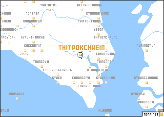 map of Thitpôkchwein