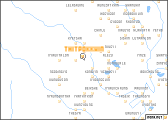 map of Thitpôkkwin