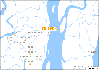 map of Thitpôk