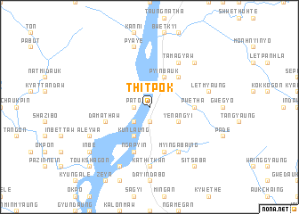 map of Thitpok