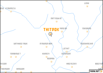 map of Thitpok