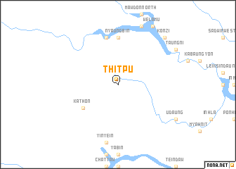 map of Thitpu