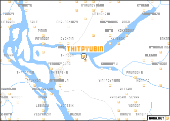 map of Thitpyubin